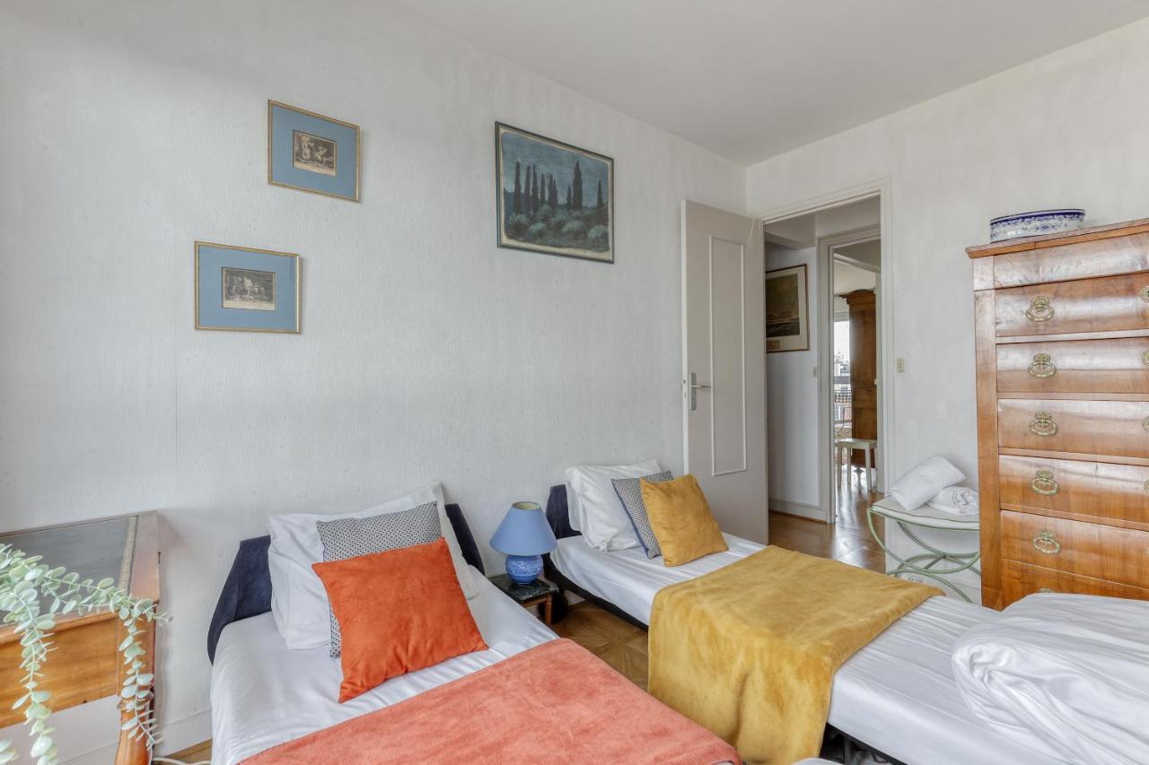 Large And Bright 2 Bdrs Flat With View - Paris 20 Apartment Exterior photo